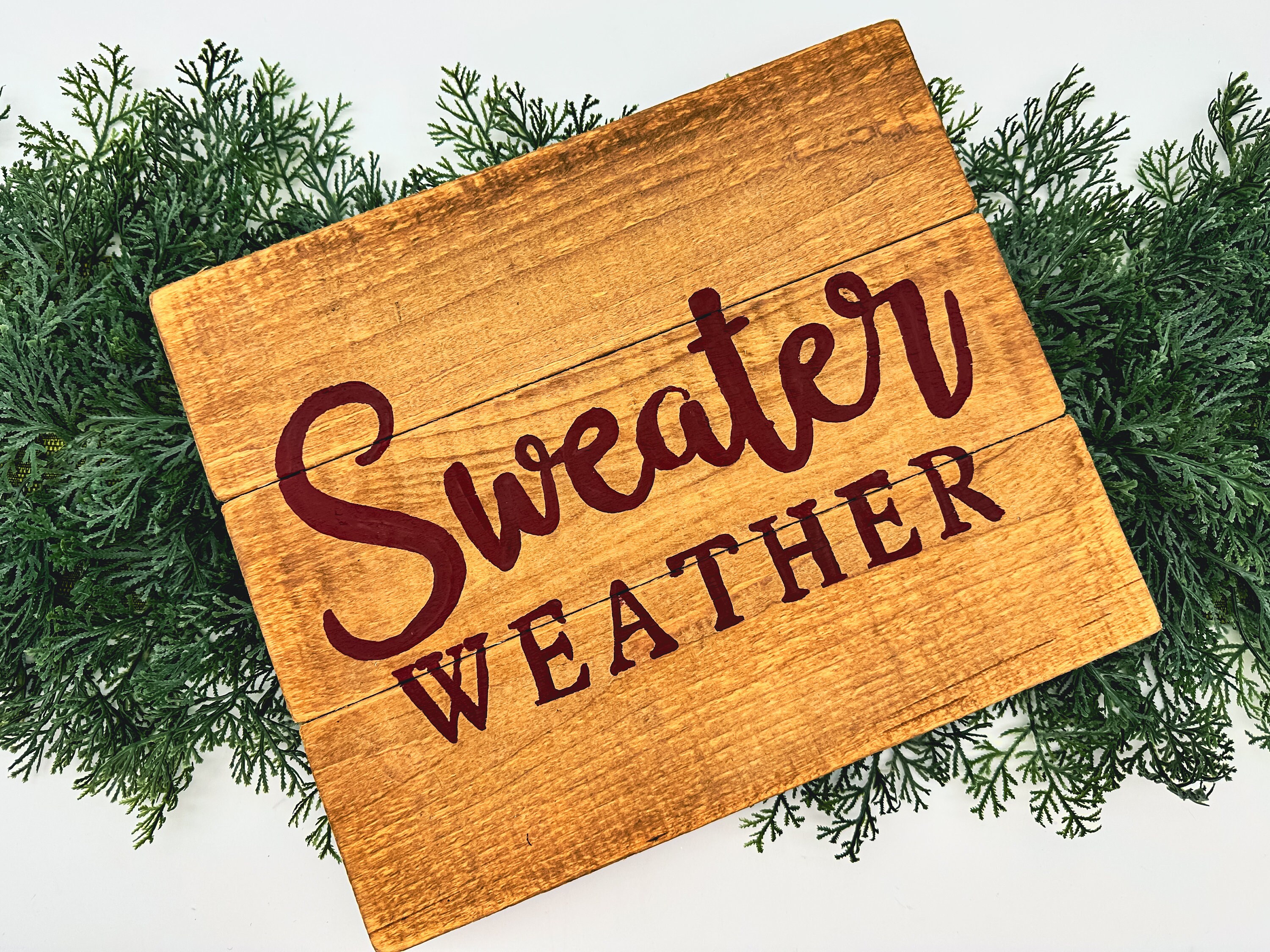 Sweater Weather Sign Language Tutorial Sweater Weather Sign - Etsy