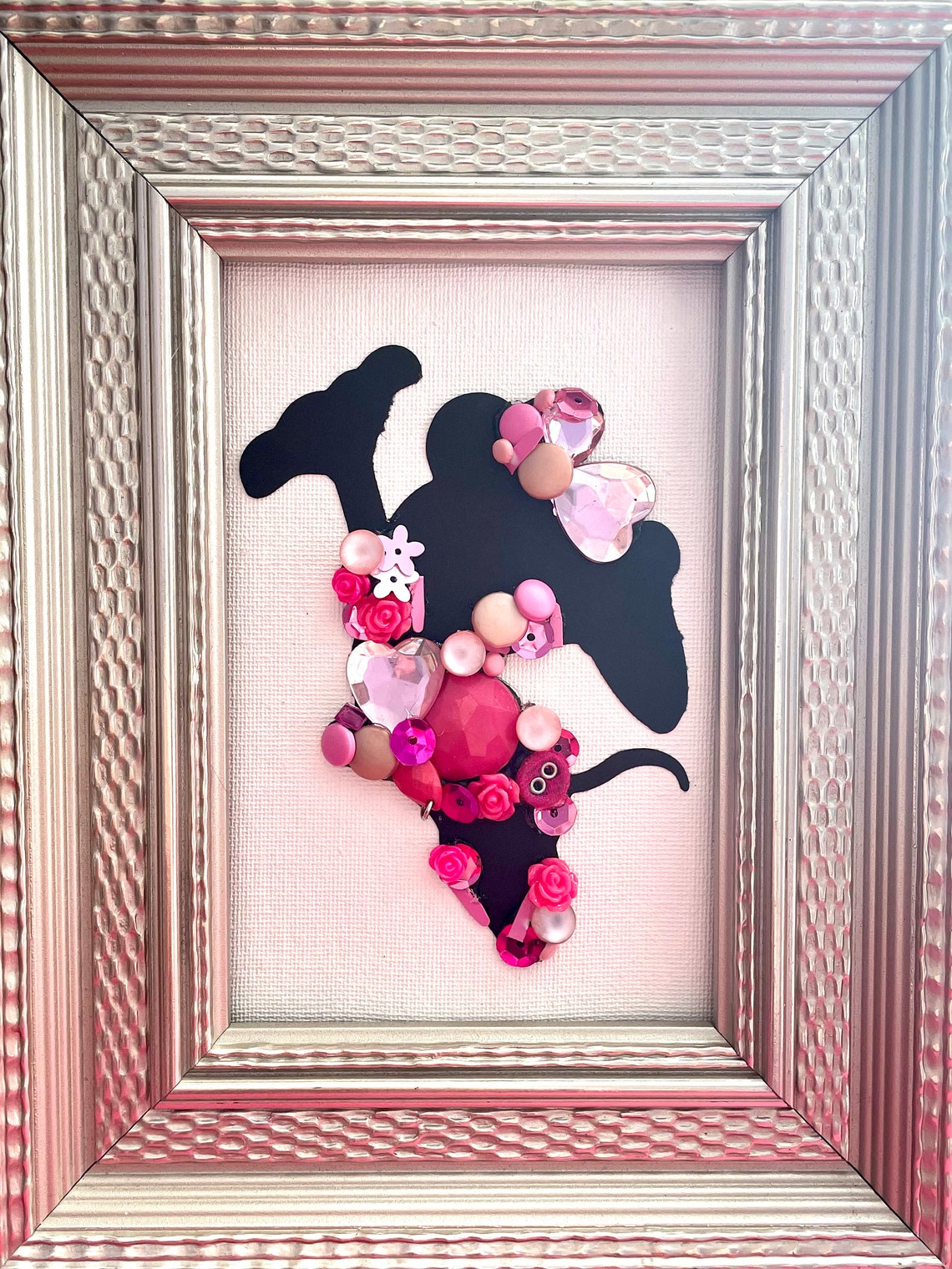 Minnie Mouse Framed Art Etsy