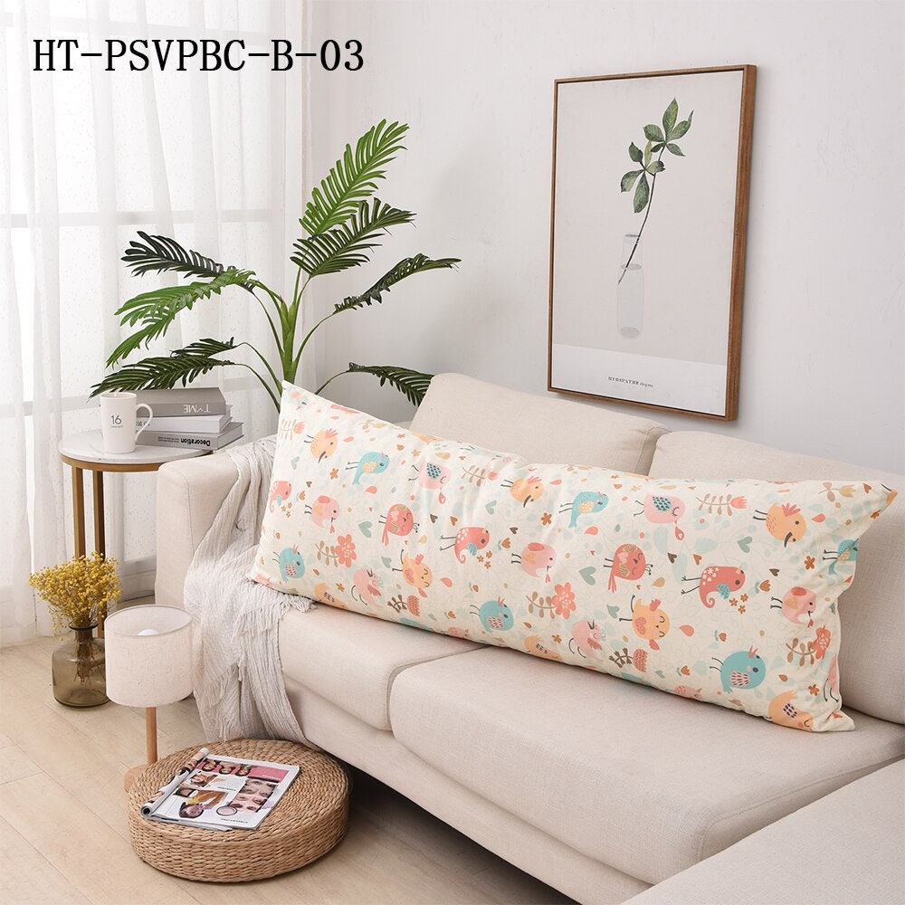 Superfine Plush Body Pillow Case Cute Cartoon Long Pillow Etsy