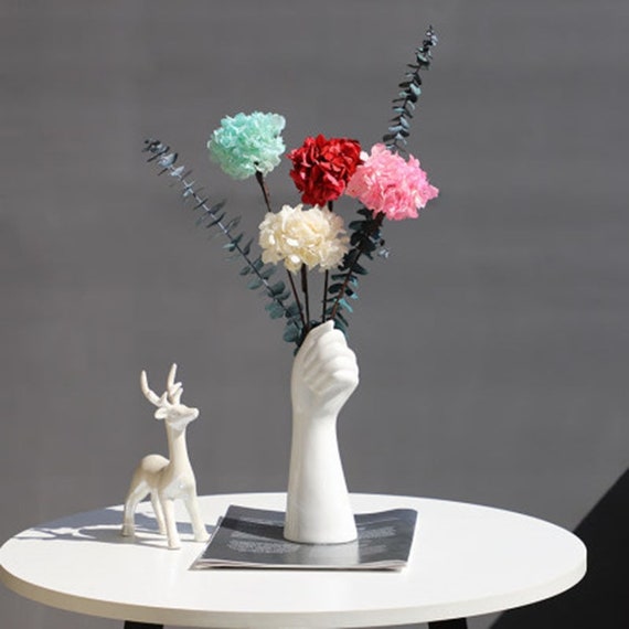 Nordic Hand Vase Creative Personality Flower Ornaments Home Office Decoration Nordic Hand Vase Creative Personality Flower Ornaments Home Office Decoration