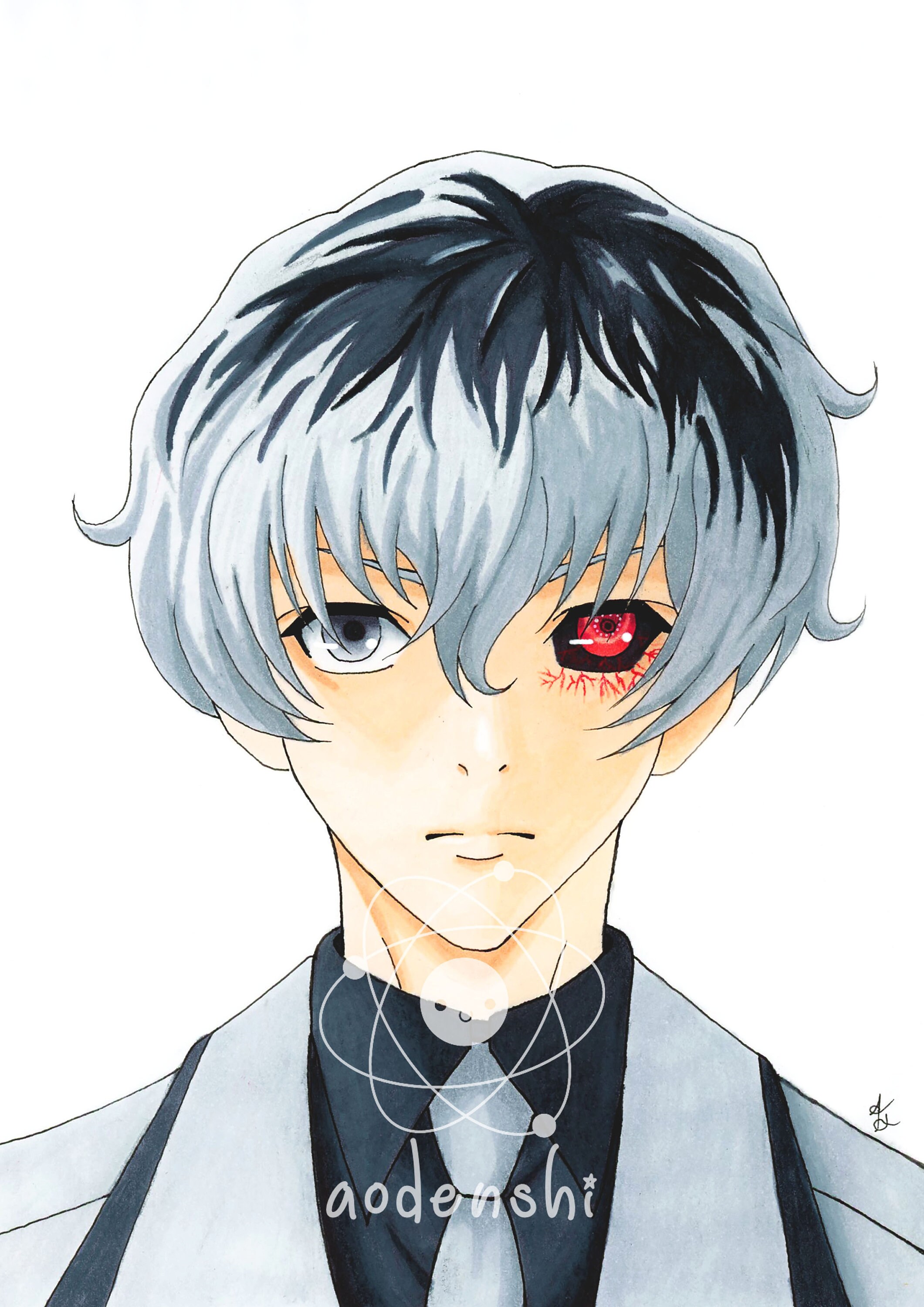 Haise Sasaki Tg Re Print Etsy