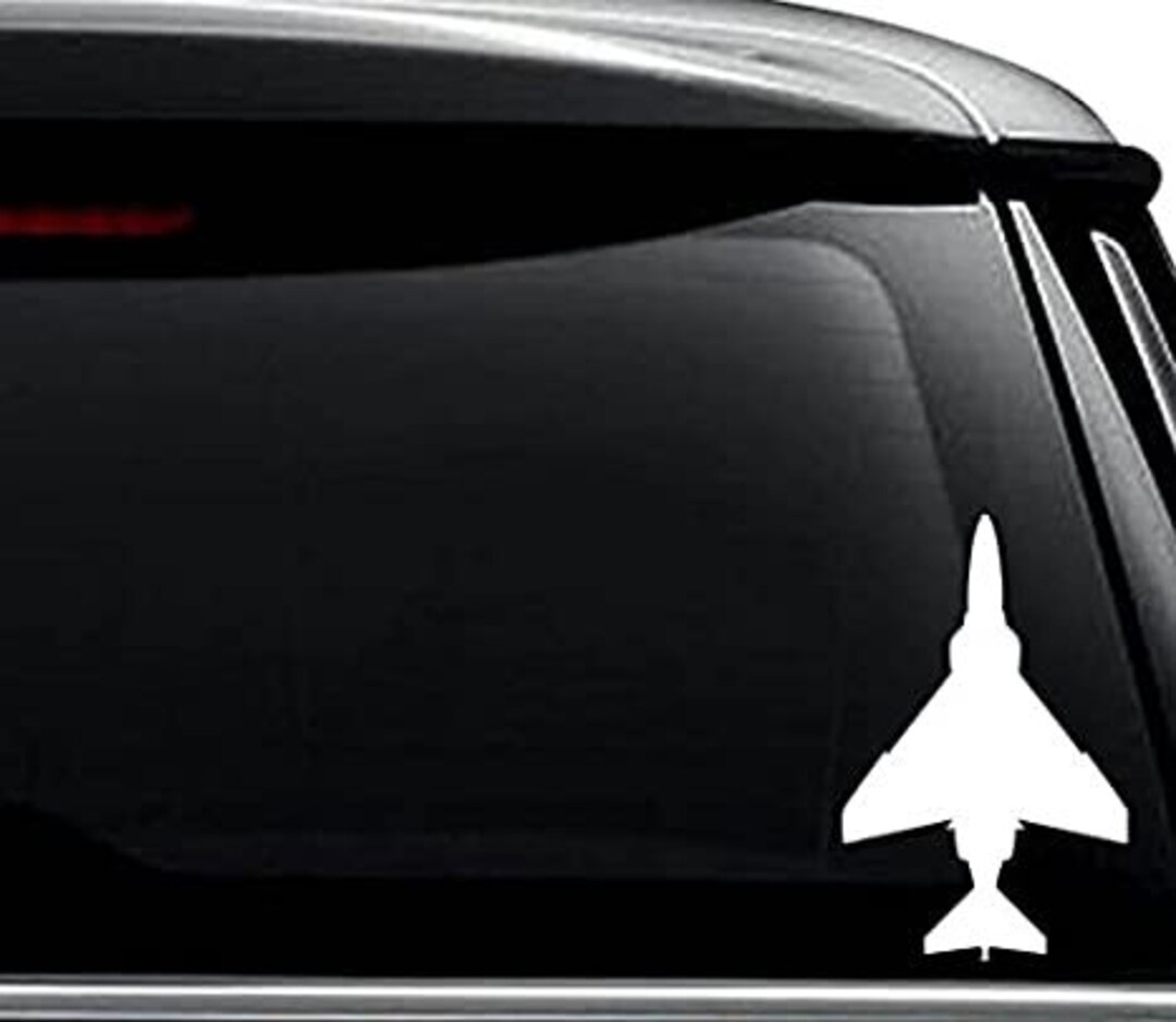 F-4 Phantom Fighter Jet Plane Decal Sticker for Use on Laptop, Helmet ...