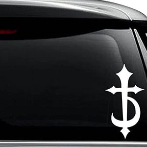 Devil Driver Satan Decal Sticker For Use On Laptop, Helmet, Car, Truck, Motorcycle, Windows, Bumper, Wall, and Decor