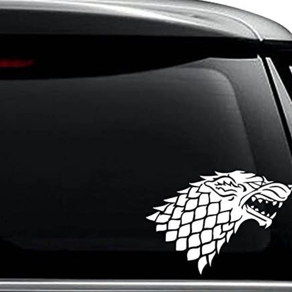 House Stark Decal Etsy