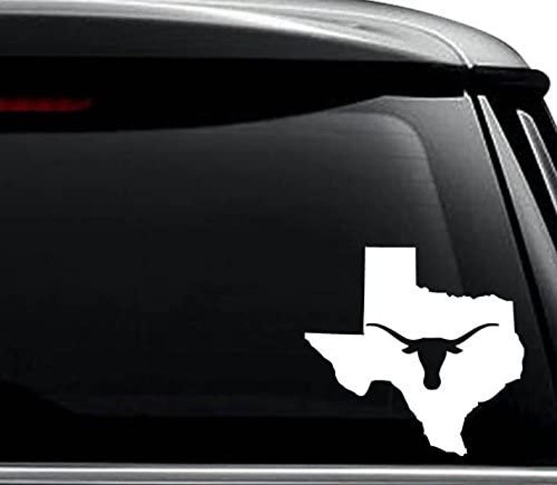 Texas Armadillo Vinyl Decal Sticker - 6 Inch Matte White Animal Design For Cars, Laptops & Walls