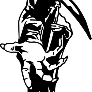other_grim_reaper Decal Sticker For Use On Laptop, Helmet, Car, Truck, Motorcycle, Windows, Bumper, Wall, and Decor