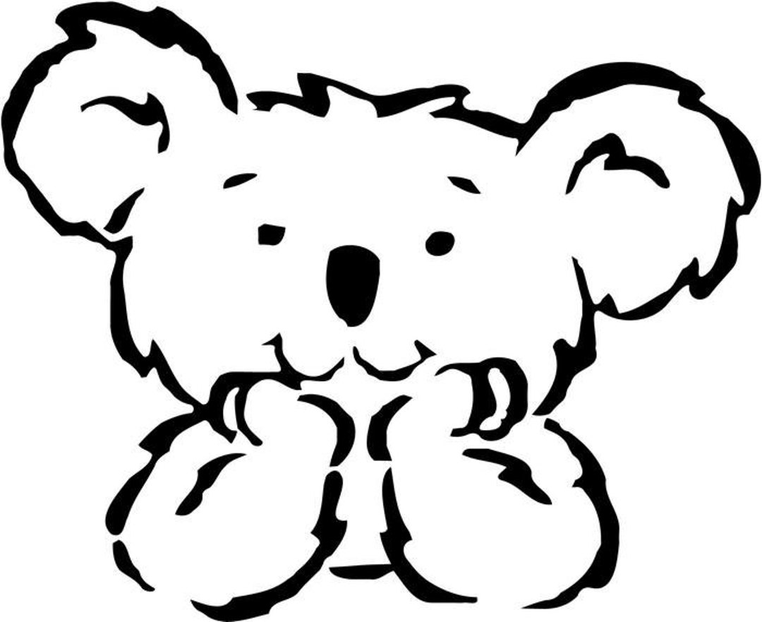 Animal_baby_koala_bear Decal Sticker for Use on Laptop Etsy