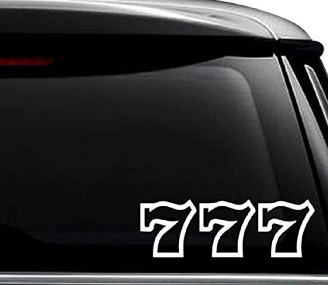What Is A Car Decal Number
