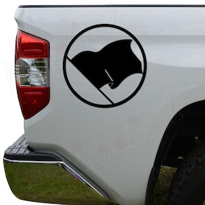 Anarchy Flag Anarchist Anti Government Die Cut Vinyl Decal Sticker For Car Truck Motorcycle Window Bumper Wall Home Office Decor