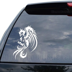 Tribal Art Phoenix Bird Decal Sticker Car Truck Motorcycle Window Ipad Laptop Wall Decor