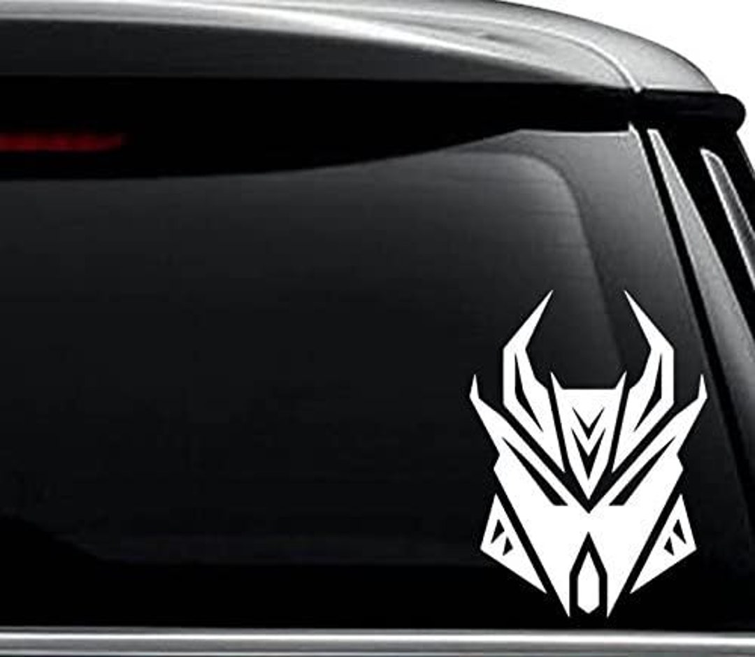 Transformers Decepticon Logo Vinyl Decal for Cars, Laptops