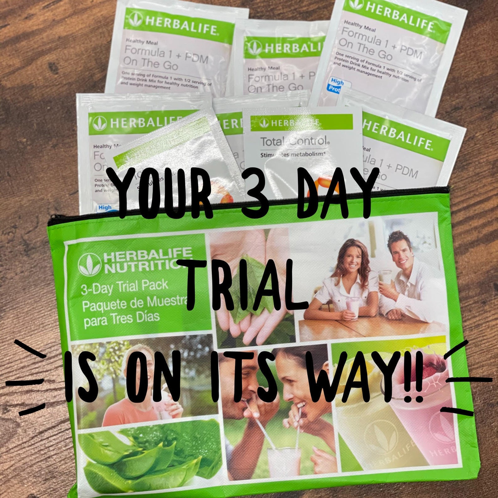 Herbalife 3 Day Trial Pack Etsy