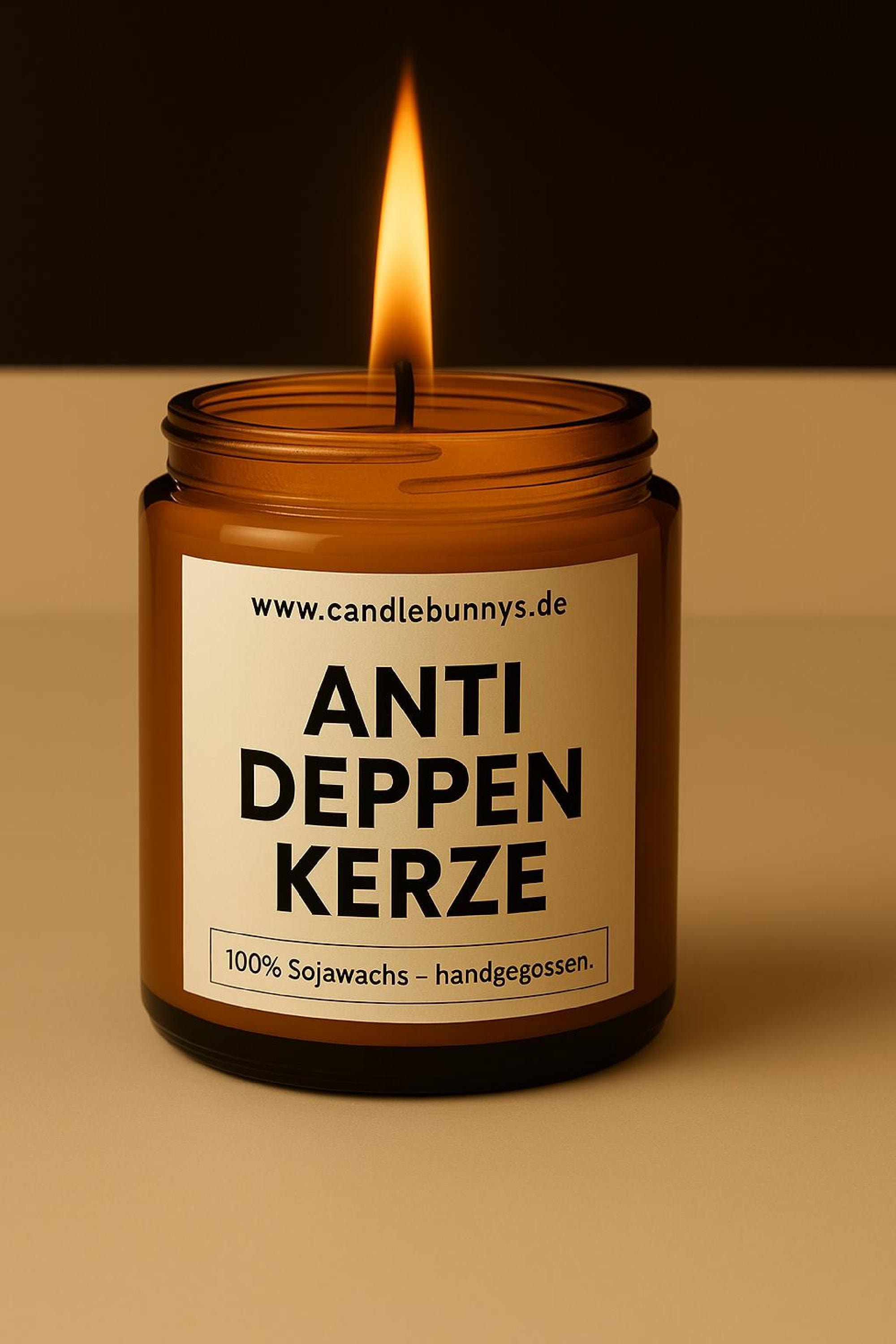 Kerze mit spruch