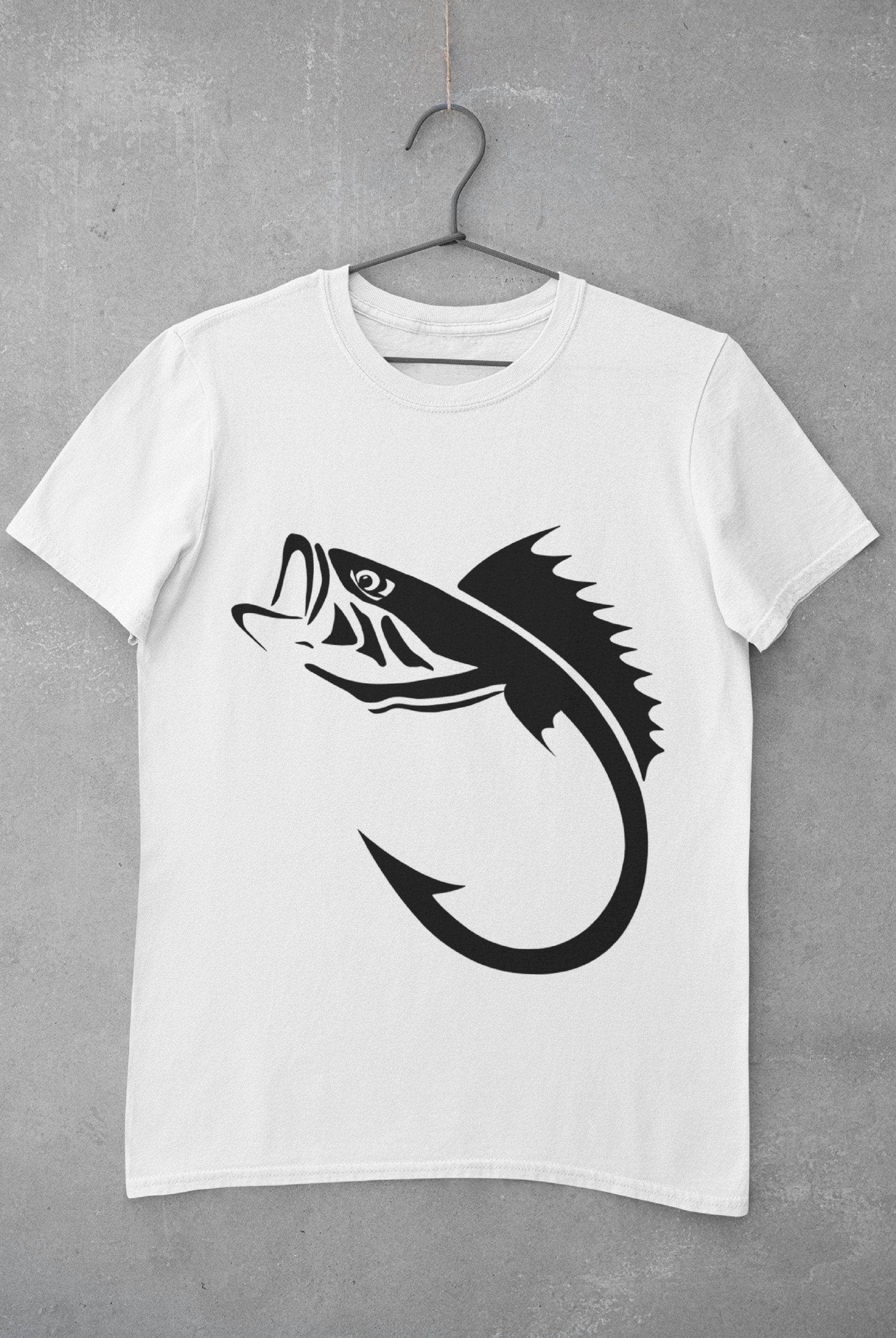 Fish Hook 2 T-shirt | Etsy Australia