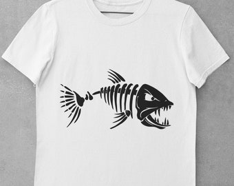 Fish skeleton shirt Clearance