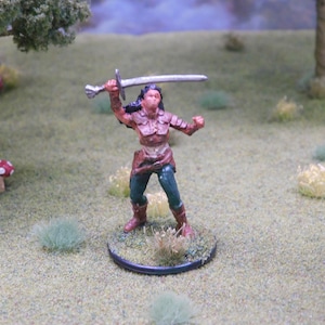Goliath/Human Warrior/Fighter/Barbarian - Handpainted Miniature