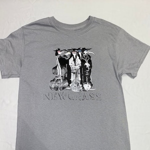 Newgrass Tee Shirt, Best Gift for Musician, Retro Newgrass Bluegrass Americana Country Jam Band Folk music player