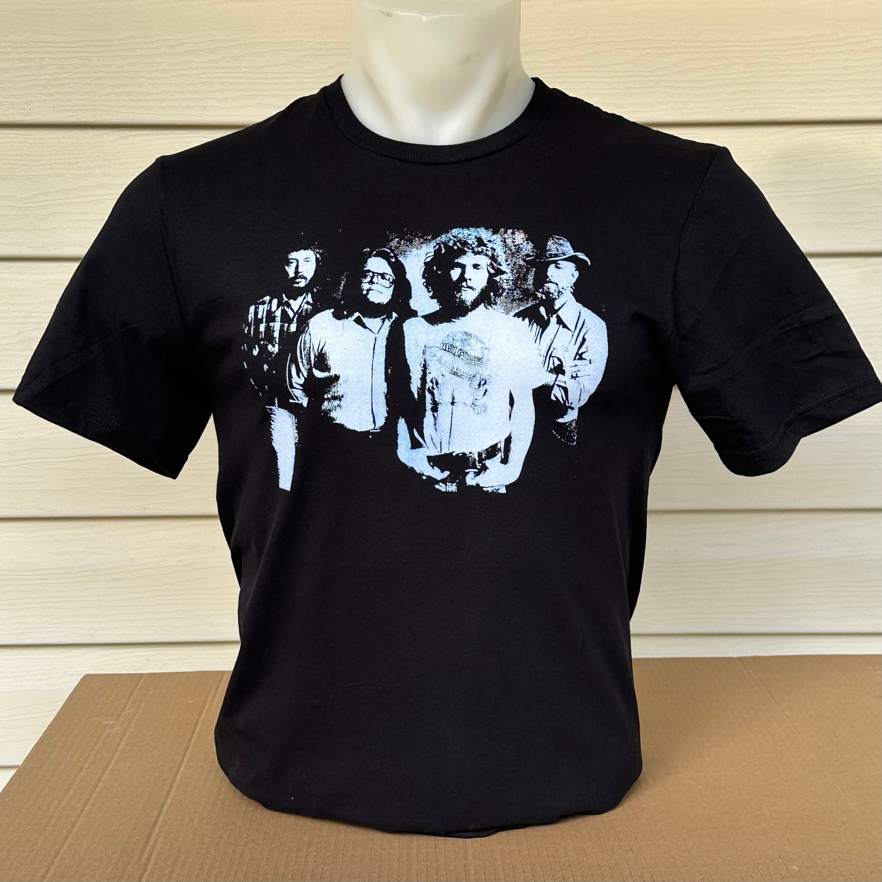 NEW GRASS REVIVAL JAPAN TOUR '84 サインTシャツ NGR Band Tshirt, Best Gift, Husband, Wife, Father, Bluegrass