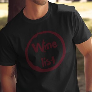 Funny Red Wine Stain T-Shirt - Unique Wine Lover Gift Tee