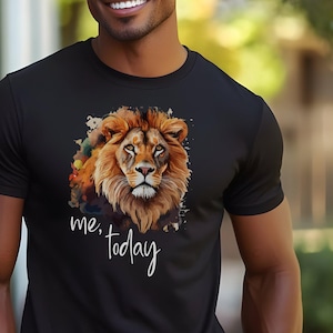 Bold Lion King of the Jungle T-Shirt - Fierce Animal Graphic Tees