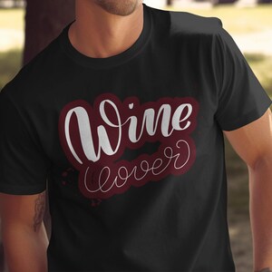 Red Wine Lover Graphic T-Shirt - Funny Wine Quote Tee for Enthusiasts