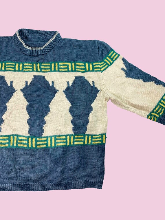 Beautiful Patterned Cosy Woolen Pullover - image 2