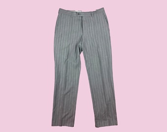 Versace Classic Élégant Pantalon de soie grise