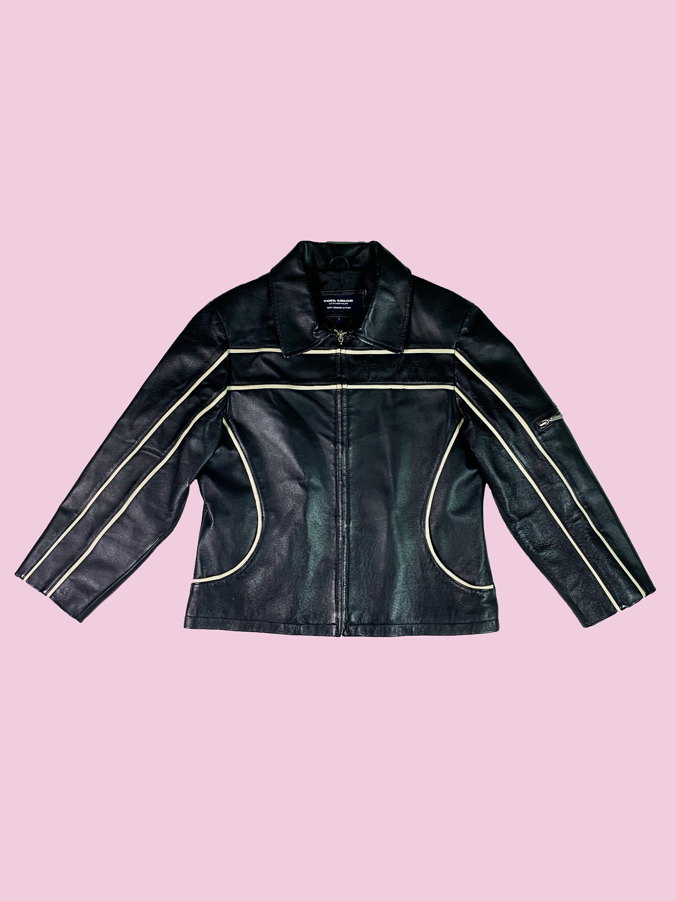 tom tailor leather jacket