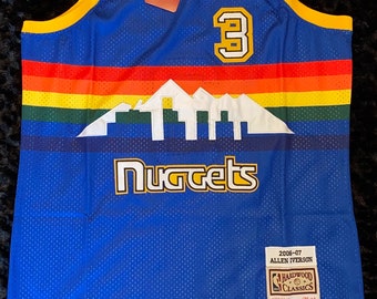 throwback denver nuggets jersey