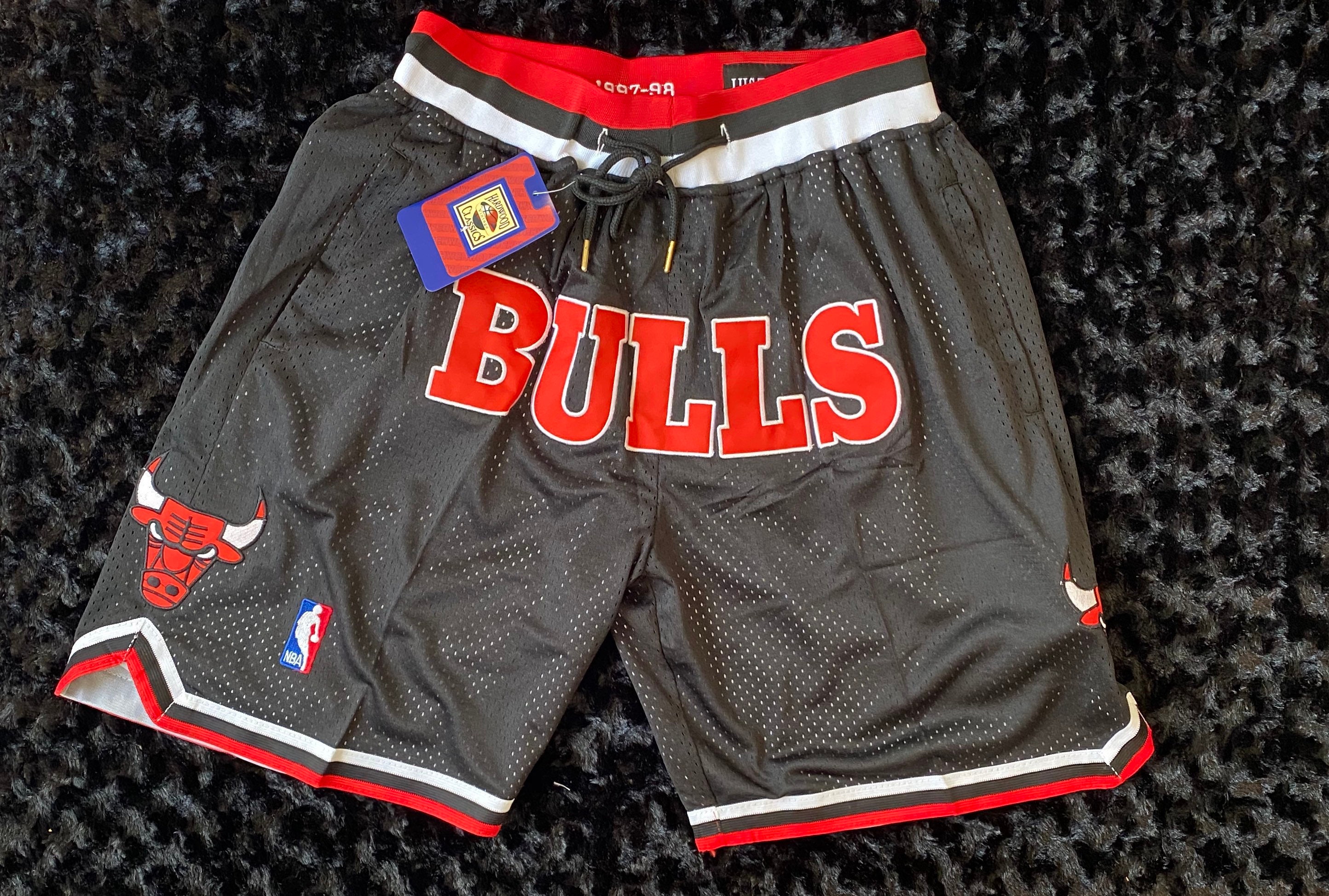 Chicago Bulls Just Don Mitchell & Ness Jersey Shorts | Etsy