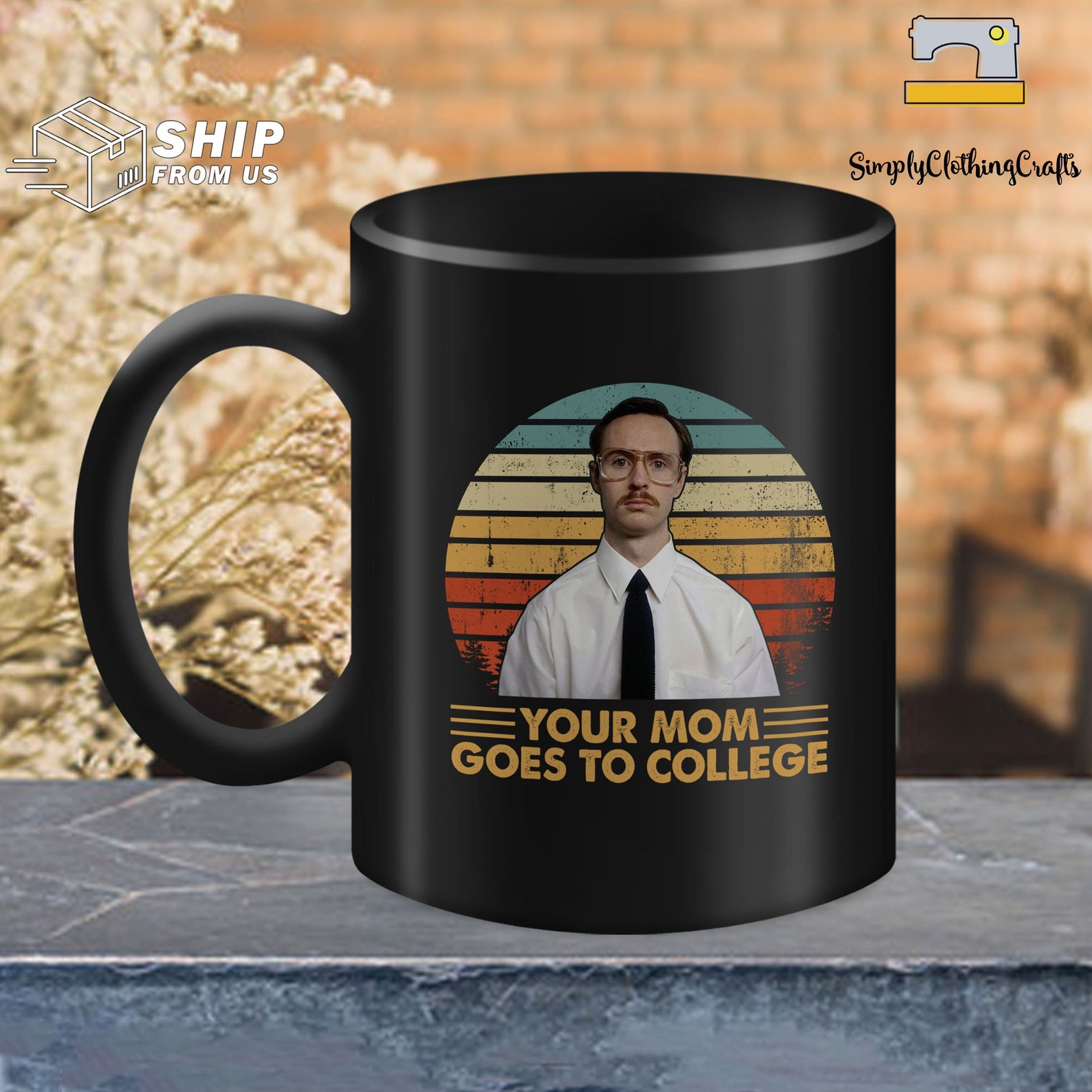 Kip Napoleon Dynamite Gift Your Mom Goes To College Mug Etsy