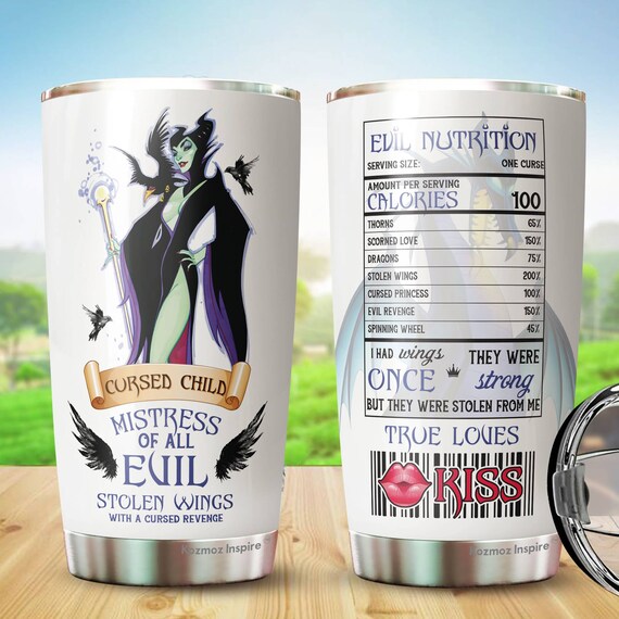 Disney Villains Tumblers Maleficent Tumbler Disney Etsy