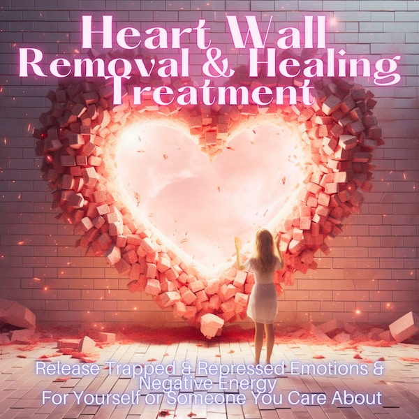 Heart Wall Healing/Removal Session- I Will Clear Your Heart Wall. Release Trapped Emotions, Attracts Love Peace ,Emotions, Abundance etc