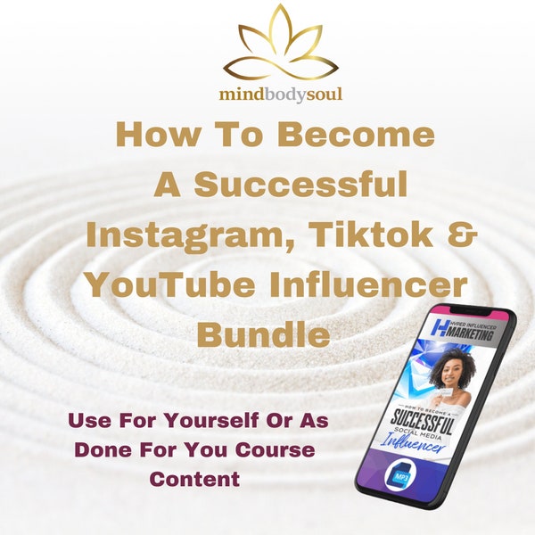 How To Become A Successful Social Media Influencer - Successful Social Media Influencer - Use Yourself or Done for You Ready Made Content