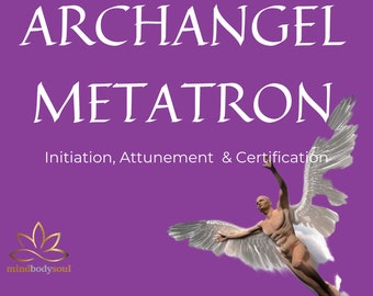 Archangel Metatron Attunement For Clarity, Psychic Enhancement Initiation Attunement - Increase Psychic Abilities DNA Upgrade