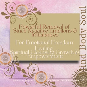 Negative Emotions Clearing  Release Trapped Emotions, Attracts Love Peace ,Positive Emotions, Vibrational Upgrade