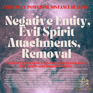 Negative Entity Removal, Remove Entities, Banishing Entities, I Will Remove Negative Entity, Evil Spirit, Entity Attachment, Negative Energy