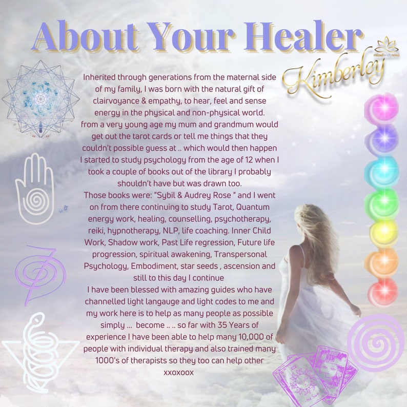 Divine Healing Support For Physical Health Conditions For Self Love  Self Care  Distant Energy Healing For Yourself or a Loved One