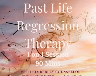 Past Life Regression Therapy, 1 on 1 Session With Profession Therapist With 30 Years Experience - Karmic Healing