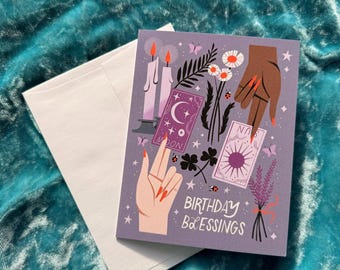 Birthday Tarot Greeting Card