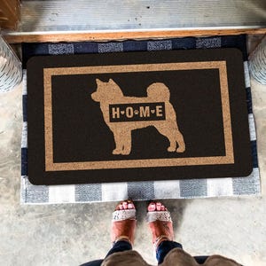 Shiba Inu Doormat, Shiba Inu Dog Mat, Home Doormat, Dog Doormat, Dog Lover Gift, Dog Mom Gift, Indoor Outdoor Mat