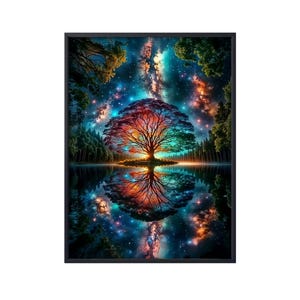 Tree of Life Canvas Art Print, Tree of Life Wall Art, Tree of Life Poster, Tree of Life Canvas, Tree of Life Gifts, Mom Gifts