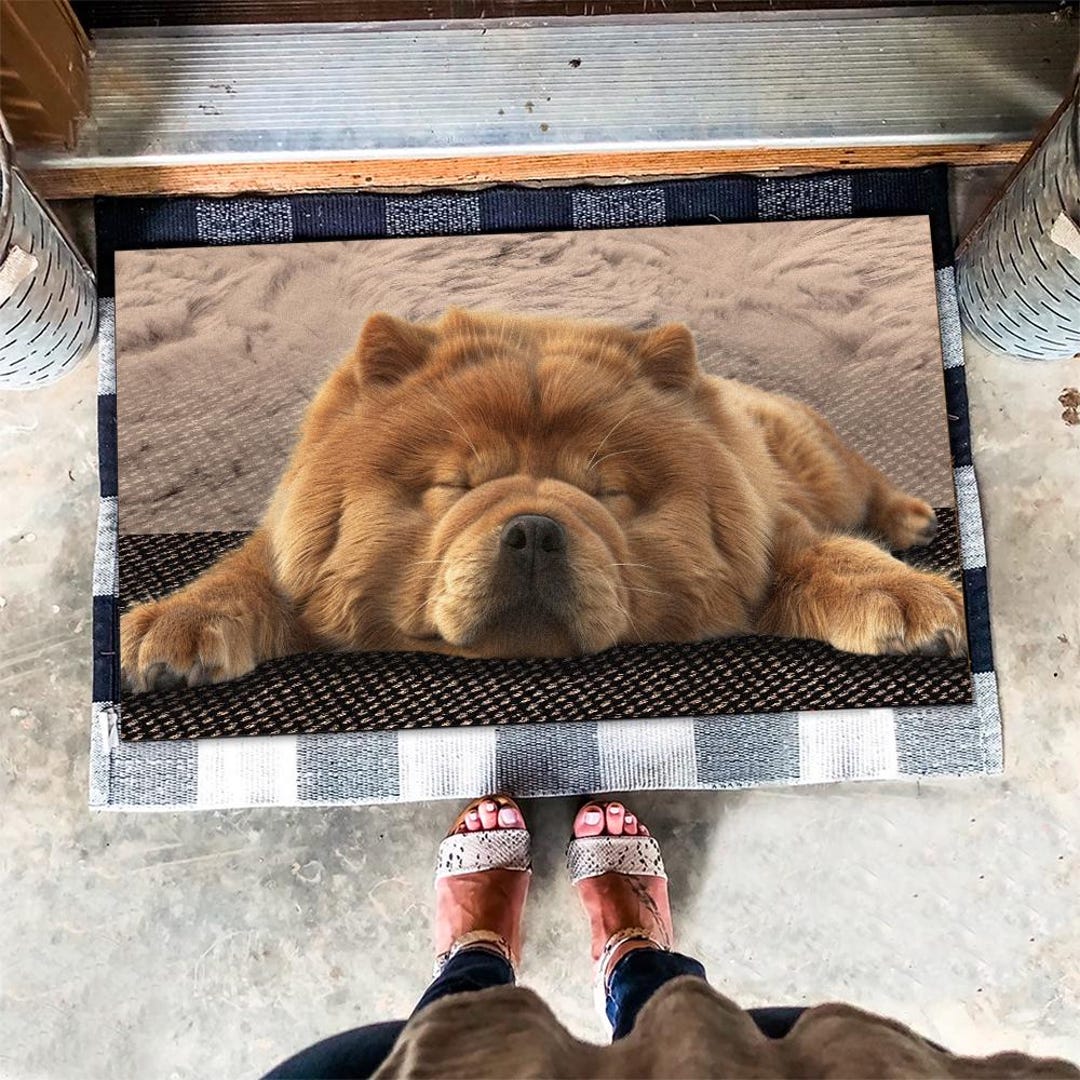 Chow Chow Rug, Chow Chow Doormat, Chow Chow Mat, Dog Lover Gifts, Dog ...