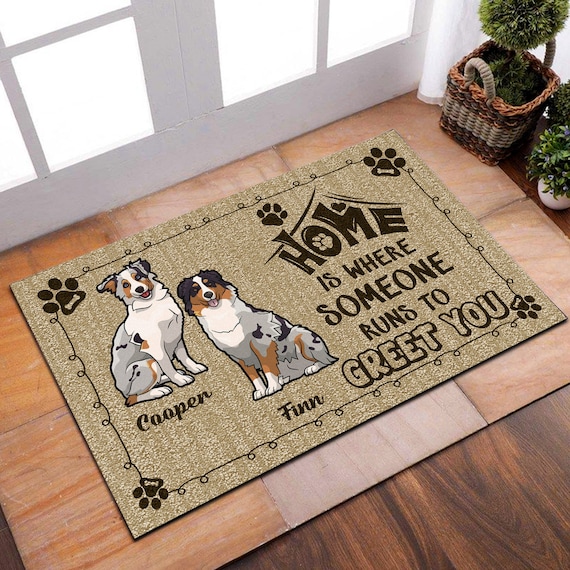 Pawfect House Personalized Door Mat, Home Decor, Welcome Mat, Door Mats  Indoor, Indoor Door Mat, Funny Welcome Mat, Dog Welcome Mat, Welcome Mats