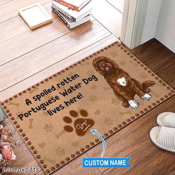 Dog proof top door mat