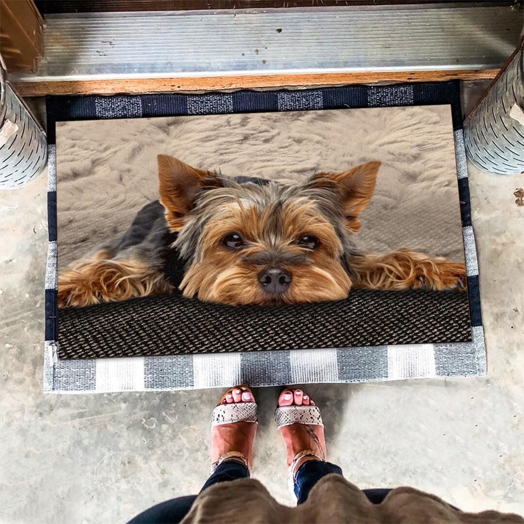 Yorkshire Terrier Rug, Yorkshire Terrier Doormat, Yorkshire Terrier