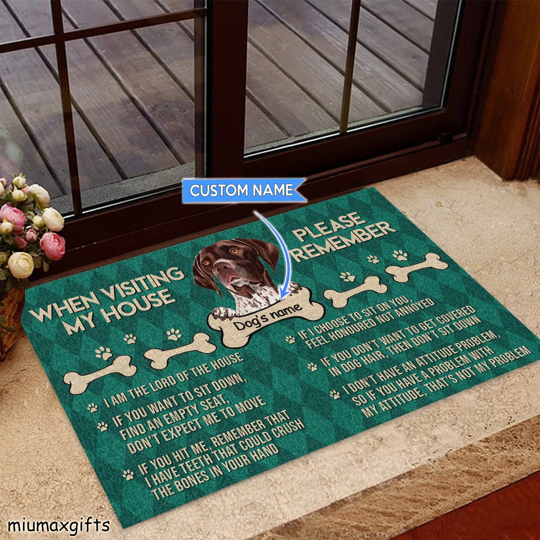Germany Shorthaired Pointer Doormat German Shorthaired Etsy