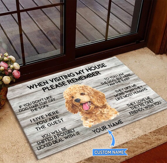 poodle doormat