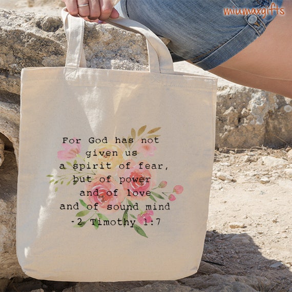 Unique Christian Tote Bag - Today's Goals HO06 - Jesuspirit