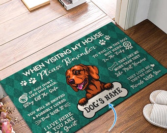 vizsla doormat